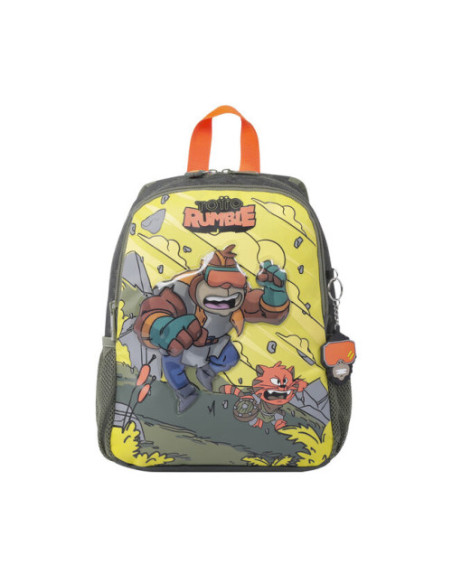 MOCHILA ESCOLAR PEQUEÑA DE CARTOONS TOTTO MJ04BWM001-2310-4DJS