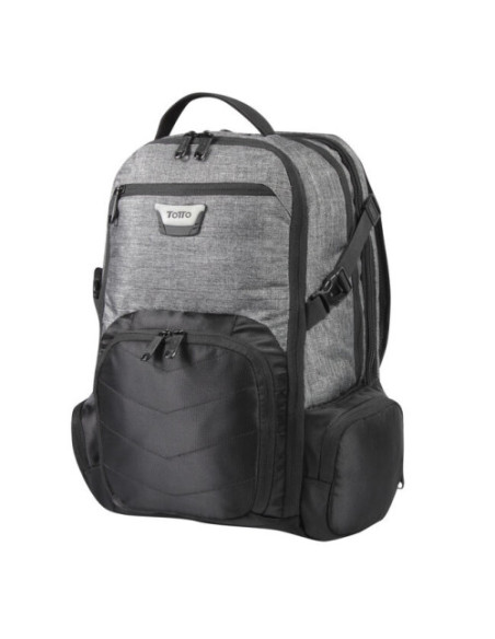MOCHILA HYBRID TABLET Y PC 15'' 4 CREMALLERAS GRIS/NEGRO TOTTO MA04IND588-1620G-GN0