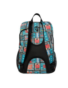 MOCHILA JUVENIL ESO Y BACHILLERATO MULTIUSIOS SELLOS VIAJES TOTTO MA04SUP002-2010G-0W6 2