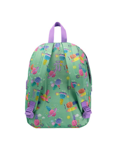 MOCHILA JUVENIL ESTAMPADO MULTICOLOR - GAMMATTO...