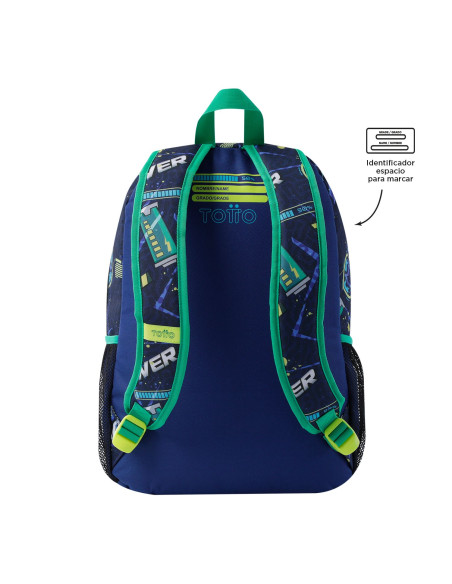 MOCHILA MORRAL KONG LAB L TOTTO MJ04KLB003-2410-8JDL