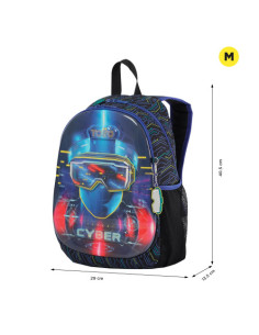 MOCHILA MORRAL METTAVERSE M TOTTO MJ04MTV002-2320-5CEM 2