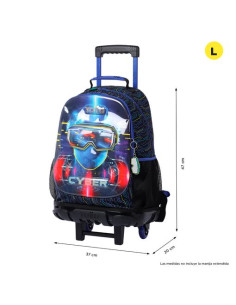 MOCHILA MORRAL RUE BOMPER METTAVERSE L TOTTO MJ03MTV003-2320-5CEL 2