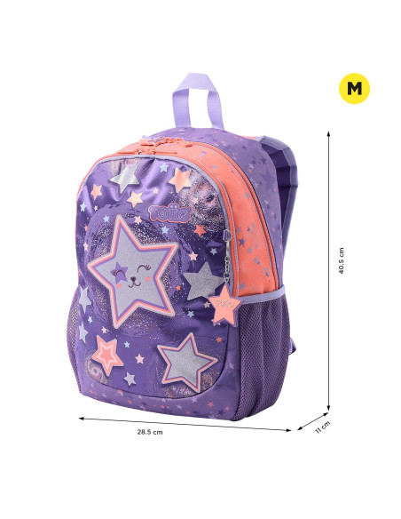 MOCHILA MORRAL STAR CAT M TOTTO MJ04STC002-2410-4Q8M