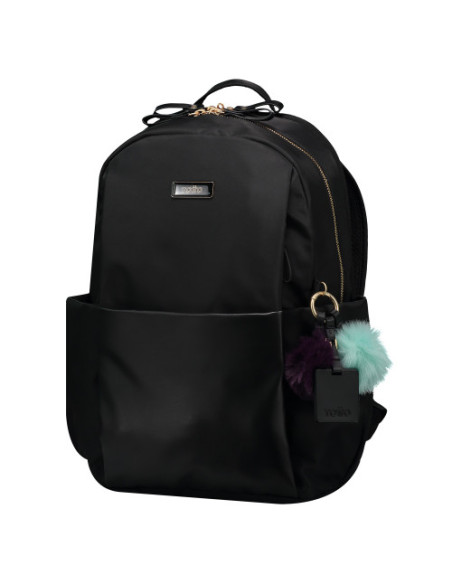 MOCHILA MUJER PARA PORTATIL 14" ADELAIDE 280X400X180MM TOTTO MA04ADE001-22100-N01 MOCHILA MUJER PARA PORTATIL 14" ADELAIDE 280X400X180MM TOTTO MA04ADE001-22100-N01