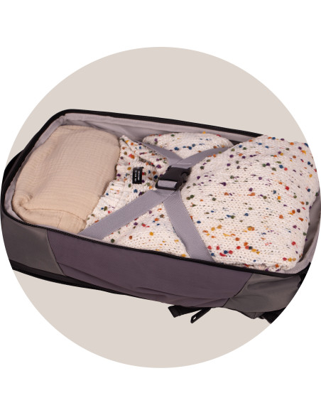 MOCHILA PARA PORTATIL 15" EXECUTIVE OXFBAG RPET GRIS OXFORD 400191412