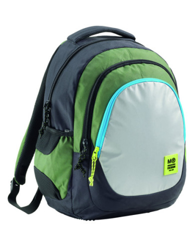 MOCHILA TRIPLE BERLIN RECICLADA RIDER GREEN MIQUELRIUS MR19332