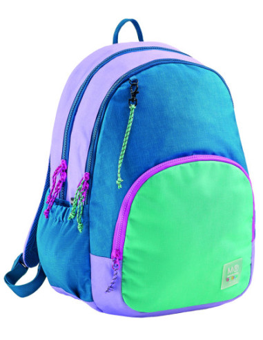 MOCHILA TRIPLE OSLO RECICLADA RIDER PURPLE MIQUELRIUS MR19342