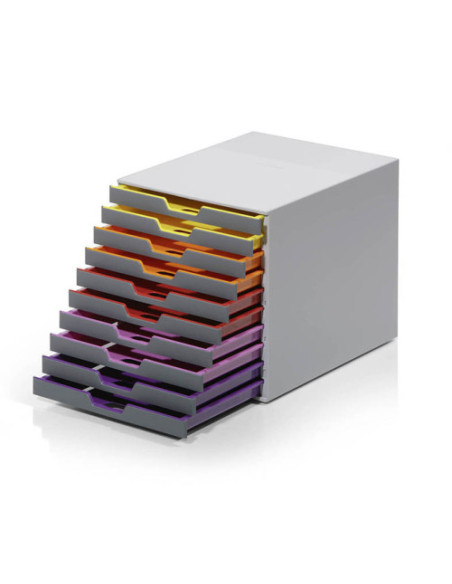 MODULO 10 CAJONES VARICOLOR 10 DURABLE 7610-275