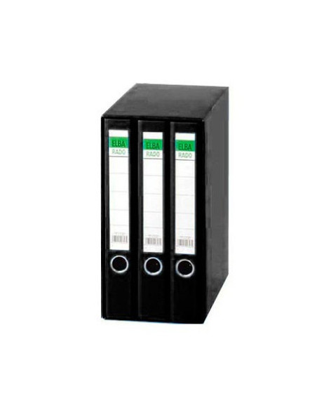 MODULO ARCHIVADOR PALANCA x3 RADO TOP A4 ESTRECHOS COLOR NEGRO ELBA 100580060 MODULO ARCHIVADOR PALANCA x3 RADO TOP A4 ESTRECHOS COLOR NEGRO ELBA 100580060