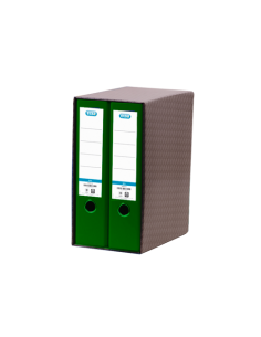 MODULO ARCHIVADOR PALANCA x2 RADO TOP A4 ANCHOS COLOR VERDE ELBA 100580051