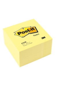 CUBO 450 HOJAS NOTAS ADHESIVAS 76X76MM CANARY YELLOW 636-B POST-IT 7100172238