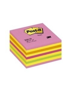 CUBO 450 HOJAS NOTAS ADHESIVAS 76X76MM COLORES SURTIDOS AZULES-VERDES 2028-NB POST-IT 7100172387