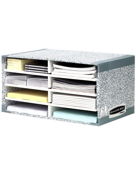 ORGANIZADOR GRIS/BLANCO BANKERS BOX 08750EU ORGANIZADOR GRIS/BLANCO BANKERS BOX 08750EU