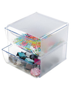 ORGANIZADOR MODULAR CON DOS CAJONES DE 16