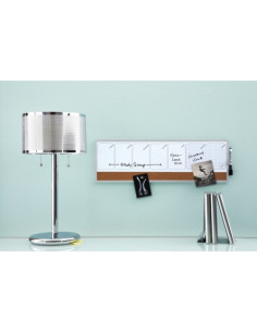 ORGANIZADOR SEMANAL MAGNETICO+TABLERO CORCHO HORIZONTAL 585x190MM NOBO 1903780 2