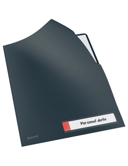 P-3 DOSSIER PRIVACIDAD COSY GRIS LEITZ 47080089