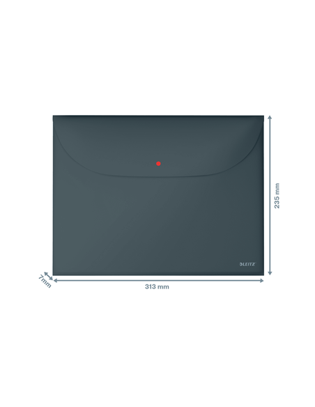 P-3 SOBRE PRIV. COSY C/2 BOLSILLOS GRIS LEITZ 47090089