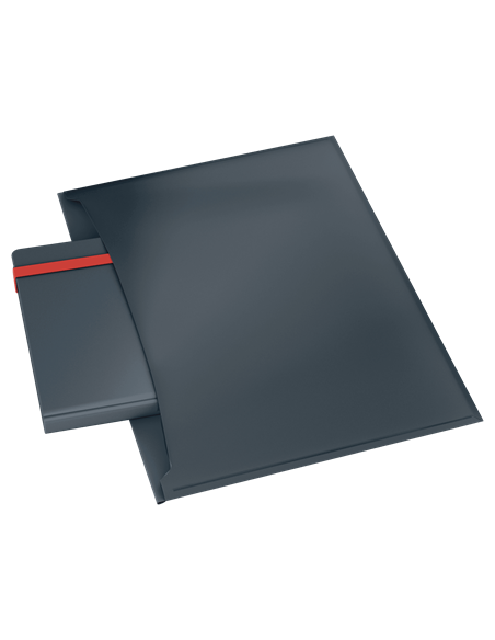 P-3 SOBRE PRIV. COSY C/2 BOLSILLOS GRIS LEITZ 47090089