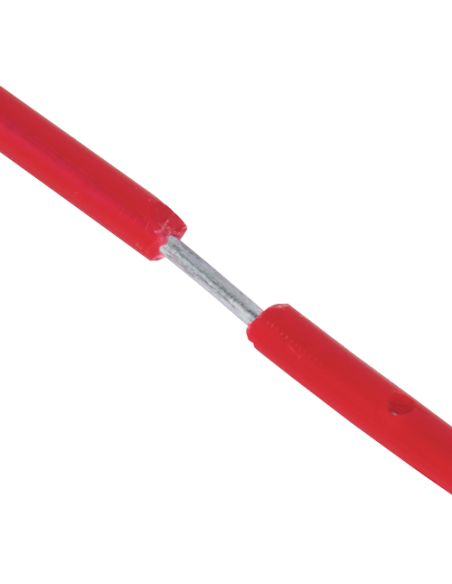 PACK 100 FASTENER METAL FLEXIBLE D-CLIP ROJO BANKERS BOX 1189301