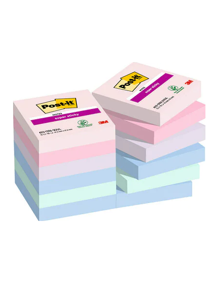 PACK 12 BLOCS 90 HOJAS NOTAS ADHESIVAS 47