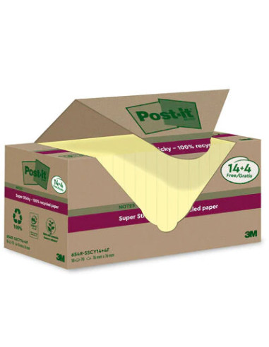 PACK 14+4 BLOCS 90 HOJAS NOTAS RECICLADAS...