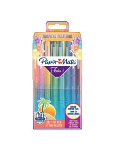 PACK 16 ROTULADORES FLAIR ORIGINAL TROPICAL PAPER MATE 2061396
