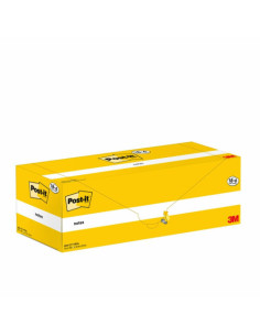 PACK 18+6 BLOCS 100 HOJAS NOTAS ADHESIVAS 76X76MM CANARY YELLOW CAJA CARTÓN 654-CY-VP24 POST-IT 7100319213 2