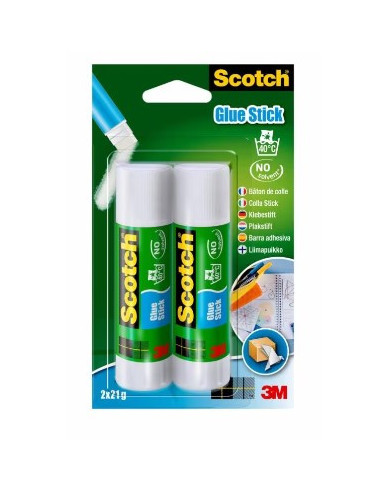 PACK 2 BARRAS ADHESIVO PERMANENTE CLASSIC LINE 21GR 6242C SCOTH 7100115623