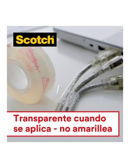 PACK 2+1 ROLLOS CINTA SUPERTRANSPARENTE 19MM × 7 PACK 2+1 ROLLOS CINTA SUPERTRANSPARENTE 19MM × 7