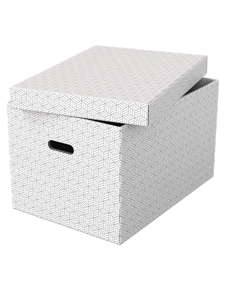 PACK 3 CAJAS BLANCAS 510X355X305MM ESSELTE 628286