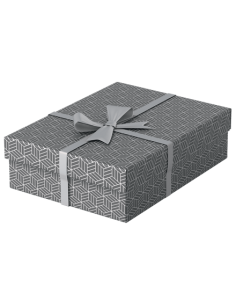 PACK 3 CAJAS GRISES 360X265X100MM ESSELTE 628285 2