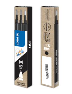 PACK 3 RECAMBIOS FRIXION NEGRO PILOT BLS-FR7-B-S3