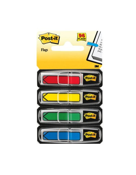 PACK 4 DISPENSADORES X 24 MARCADORES INDEX FLECHA 11