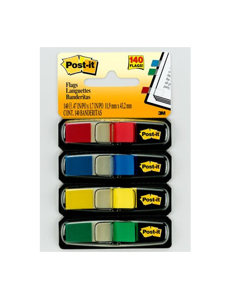 PACK 4 DISPENSADORES X 35 MARCADORES INDEX 11