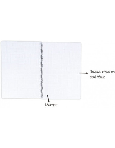 PACK 4+1 CUADERNO ESPIRAL TAPA BLANDA FOLIO 80...