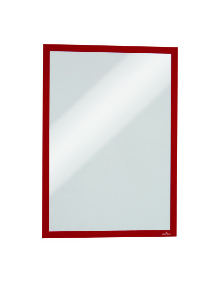 PACK 5 MARCOS DURAFRAME MAGNETIC A3 ROJO DURABLE 486803