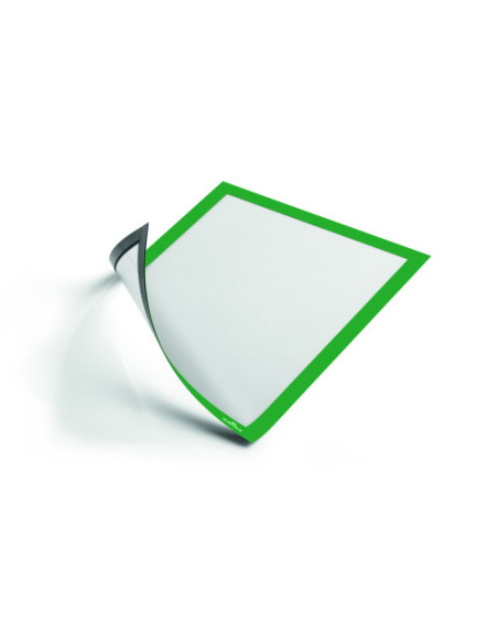 PACK 5 MARCOS DURAFRAME MAGNETIC A4 VERDE DURABLE 486905