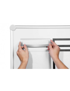 PACK 5 MARCOS INFORMATIVOS DURAFRAME MAGNETIC TOP 236X66MM PLATA DURABLE 498623 2