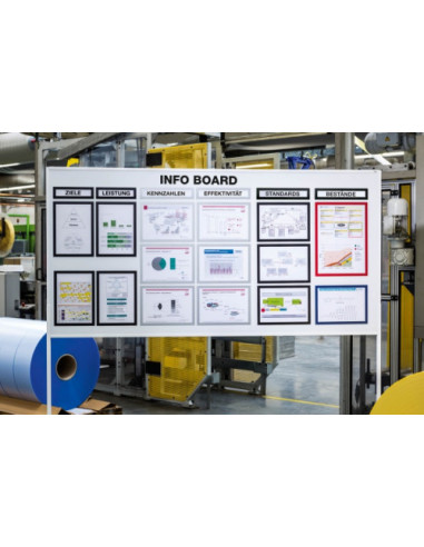 PACK 5 MARCOS INFORMATIVOS DURAFRAME MAGNETIC...