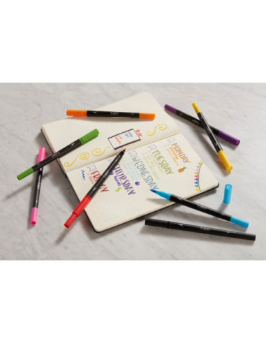 PACK 6 ROTULADORES INTENSITY DUAL TIP 2 EN 1 -...