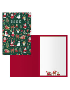 PACK 6 TARJETAS DE FELICITACIÓN NAVIDAD - TAMAÑO 11 2