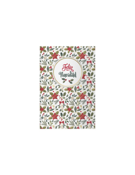 PACK 6 TARJETAS DE FELICITACIÓN NAVIDAD - TAMAÑO 11