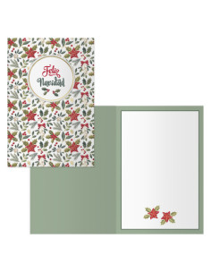 PACK 6 TARJETAS DE FELICITACIÓN NAVIDAD - TAMAÑO 11 2