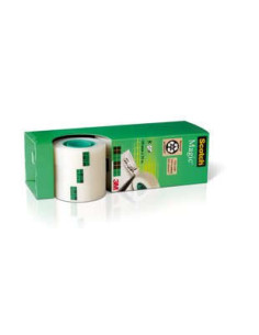 PACK 7+1 ROLLOS CINTA INVISIBLE 19MM X 33M MAGIC810PCK8 SCOTH 7100026960