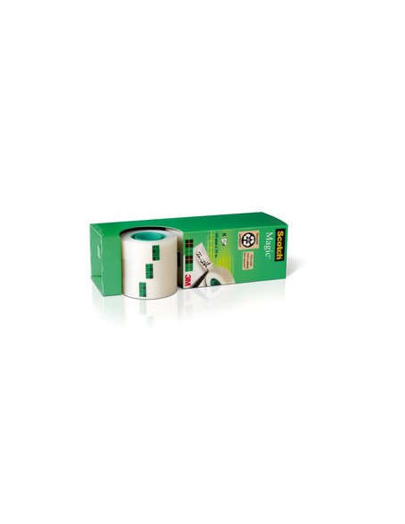 PACK 7+1 ROLLOS CINTA INVISIBLE 19MM X 33M MAGIC810PCK8 SCOTH 7100026960 PACK 7+1 ROLLOS CINTA INVISIBLE 19MM X 33M MAGIC810PCK8 SCOTH 7100026960