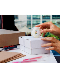 PACK 7+1 ROLLOS CINTA SUPERTRANSPARENTE 19MM X 33M CRYSTAL 6-1933R8 SCOTH 7100026961 2