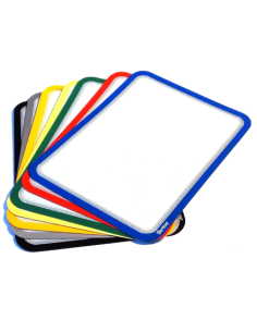 PACK DE 2 MARCO ADHESIVO MAGNETO A4 CON CIERRE MAGNÉTICO AZUL TARIFOLD 194951 2