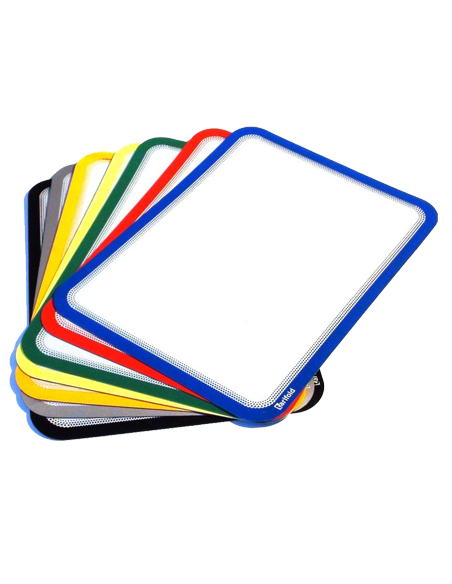 PACK DE 2 MARCO ADHESIVO MAGNETO A4 CON CIERRE MAGNÉTICO AZUL TARIFOLD 194951