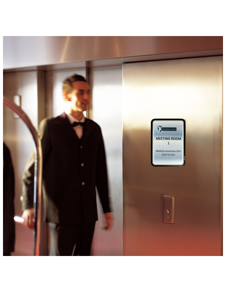 PACK DE 2 MARCO ADHESIVO MAGNETO A4 CON CIERRE MAGNÉTICO PLATA TARIFOLD 194950